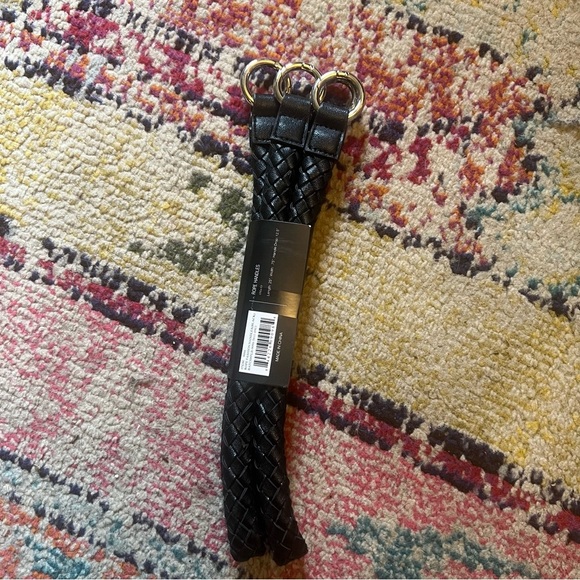 MICHE rope braided Handles Black Leather New - Picture 5 of 5